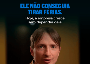 Ele não conseguia tirar férias. Hoje, a empresa cresce sem depender dele